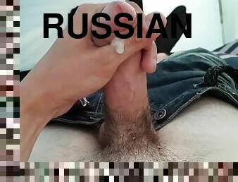 masturbaatio, julkinen, venäläinen, urheilu, valtava-mulkku, teini, gay, käsihomma, runkkaus, eurooppalainen