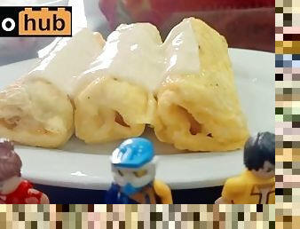 Vlog 54: Melting and unmelting cheese on a sausage omelet to impress your pregnant stepsister