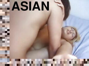 asia, vagina-pussy, jepang, handjob-seks-dengan-tangan-wanita-pada-penis-laki-laki, ganda, sudut-pandang, berambut-pirang, kecil-mungil, menembus