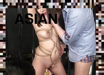 アジアの, 玩具, 日本人, クリームパイ, bdsm, 3或, ダブル, だらしない, 箝口, ボンデージ