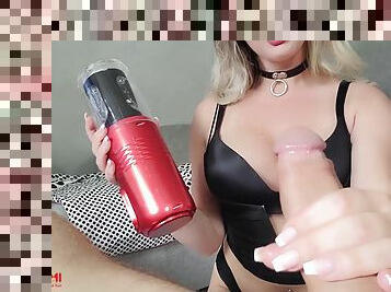 I Drained His Balls With My Mouth, Hands And Sohimi Toy! Intensive Creampie In Fleshlight Litclit69