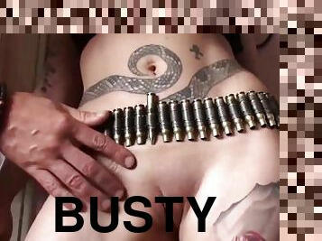 PASCALSSUBSLUTS - Tattooed Busty Gina Snake Dominated Hard