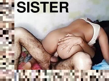Step Sister Finally Gave in and Let Me Eat and Fuck that Sweet Pussy