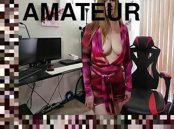 Kathy Tries On Her New Slut Dresses