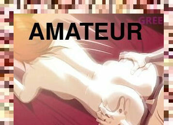 store-patter, amatør, hardcore, kompilering, anime, hentai, perfekt, hårdhændet