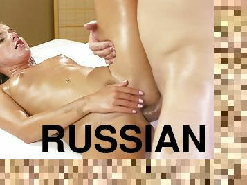 Steve Holmes And Sofi Goldfinger In Masseur Fucks Hot Russian Sofi And Cums In Her Ass In The Massage Room