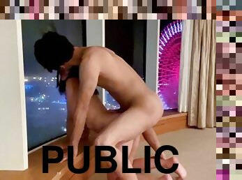 ?AV?????????????????????????M???????????????????? Public sex Men squirting and Bukkake in doggy