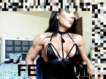 Sexy ripped domina