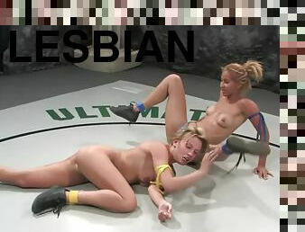 Vs Loser Submits - Isis Love And Holly Wellin