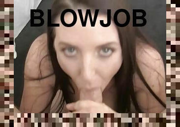 ANGELA WHITE - Amazing POV Blowjob