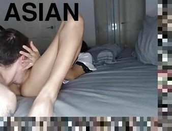 He eats my Asian Pussy so good