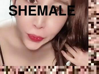 Shemale saliva