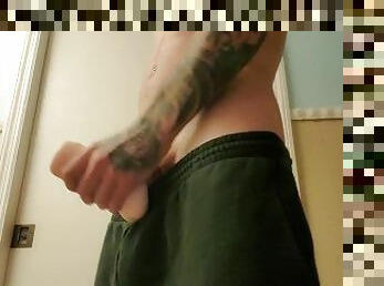 Sweat pants jerking off part 1