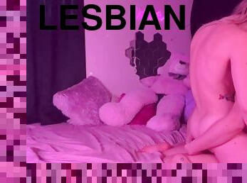 ציצי-גדול, לסבית-lesbian, נשיקות, איטלקי