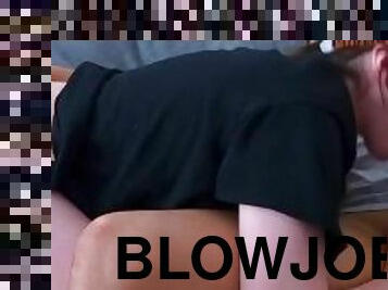 PAWG In Blindfold Loves Sucking Dick(Full)