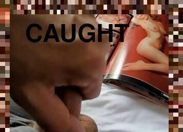 Mommy Caught Me Jerking to Old Porn Mags" Loud Moaning Guy