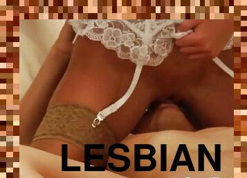 Dominant Lesbian Madame Masturbates And Orgasms On The Sofa
