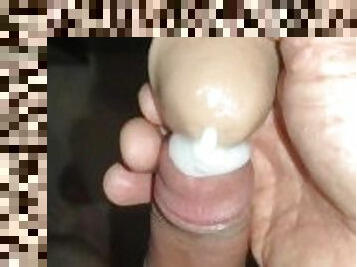 besar-huge, mastubasi, orgasme, muncrat, sperma, tidak-biasa, alat-mainan-seks, buah-zakar, lubang-anus