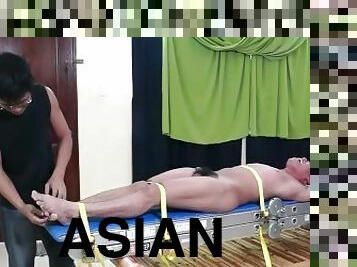 asiatisk, amatör, cumshot, gay, bdsm, fötter, bunden, kinky, fetisch, bondage