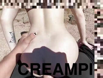 He Creampies Me on Hike