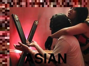 asiatisk, brudar, blandade-raser, japansk, bdsm, fetisch, bondage, koreansk, älskarinna, dominans
