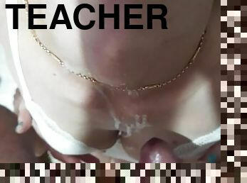 tricherie, écolière, étudiante, enseignant, fellation, latina, collège, ejaculation, fantaisie, fétiche