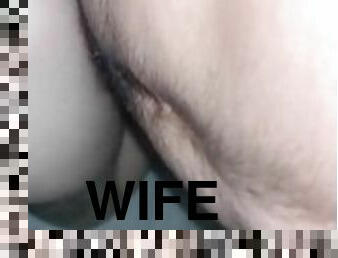 Wife takes backshots till cum inside her ????????