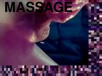 Ballbusting Cock Massage for Cuck