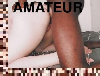 WP - Bbc vs white girl, interracial amateur sex - he cums all over her body