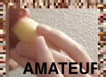 masturbation, amateur, anal, ados, française, solo, bisexuels, banane