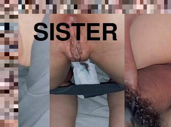 posisi-seks-doggy-style, orgasme, vagina-pussy, amatir, anal, buatan-rumah, saudara-perempuan