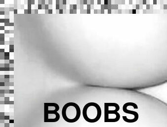 big tits small bra teasing