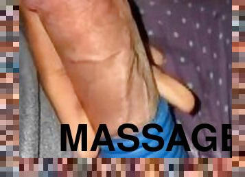 Soothing dick massage after a long day