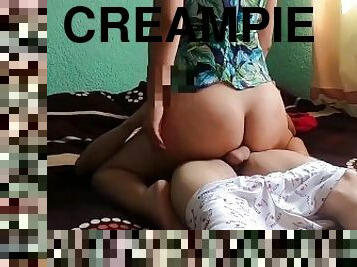 Hard fuck to my stepsis ass, ass creampie