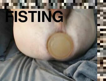 MrKinkz Huge Butt Plug Insertion by girlfriend with cumshot. Full Video on Onlyfans