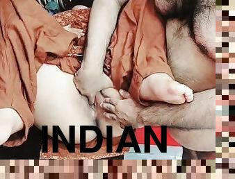 Desi Indian Wife Fucked In Kitchen In Both Holes With Clear Hindi Audio