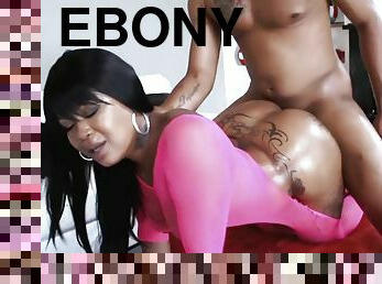 Rough Ebony Fuck Big Ass + Bbc - Diamond Monroe And Jovan Jordan