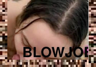 Giving a blowjob in the shower (full vid on my OF)