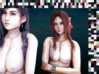[MMD] Berry Good - Mellow Mellow Striptease Tifa Lockhart Aerith Final Fantasy 7 Remake