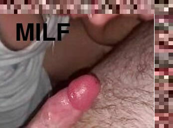 cumslut milf picks me up to finish every last drop