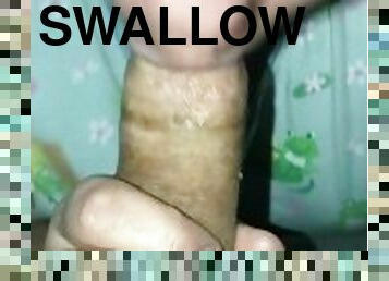 FINALLY, A CUM IN MOUTH AND SWALLOW