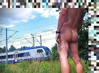 Risking flashing completely naked in front of the train, episode 5