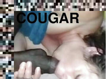 Cougar wife has the only mouth I need????????