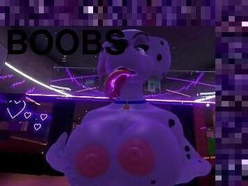 Virtual Reality Furry Boobs Play [NO VR]