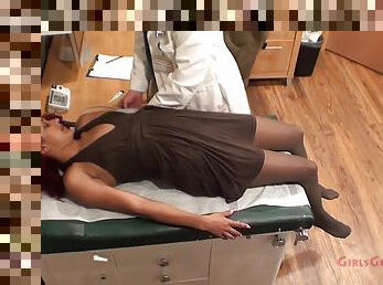 Daisy Ducati In At The Gynecologist Getting Checked