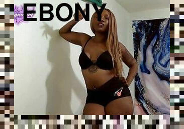 Edging Virgin Loser Ebony Femdom Poly Pocket