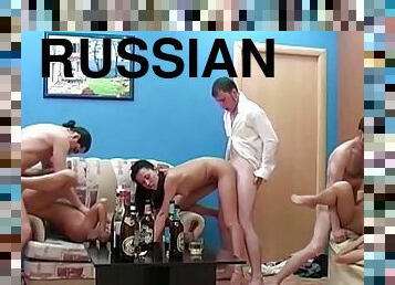 Russian Students - Wild Chicks Love Partying 2