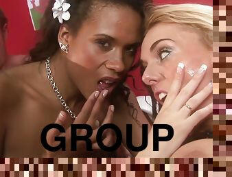 Pornstars In A Nightclub Groupsex Banging With Paige Fox And Keisha Kane