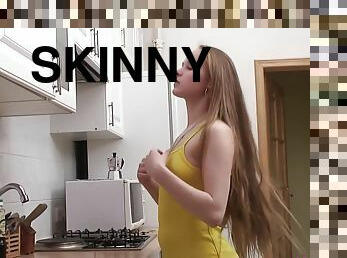Lustful Skinny Blonde Coed Bianca 19 Her Hot Tiny Teen Titties
