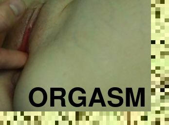 pantat, orgasme, vagina-pussy, amatir, sayang, permainan-jari, berciuman, normal, basah, realitas